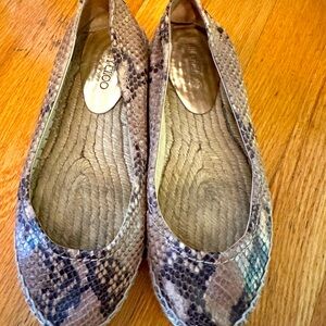 Jimmy Choo espadrille ballet slipper